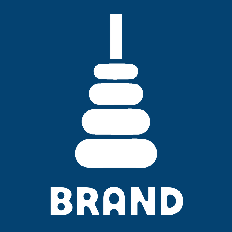 Stacked Broom Handle Badge preview