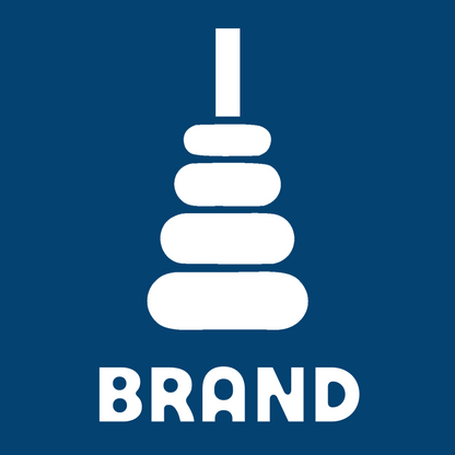 Stacked Broom Handle Badge preview