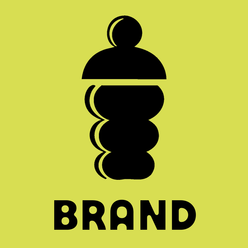 Stacked Cocktail Shaker Logo preview
