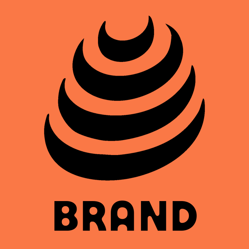 Stacked Crescent Shell Badge preview