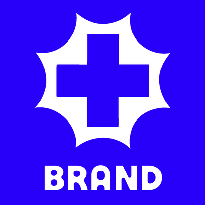 Starburst Cross Negative Space Mark preview