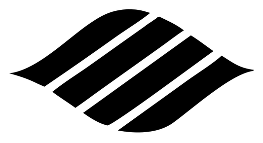 Striped Wave Drop Emblem