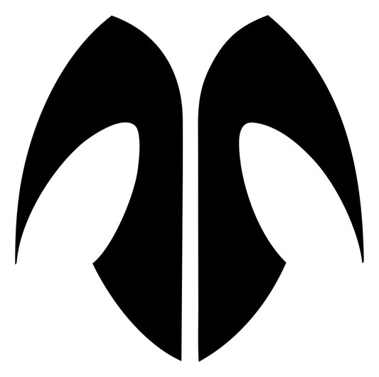 Symmetric Ram Horn Badge