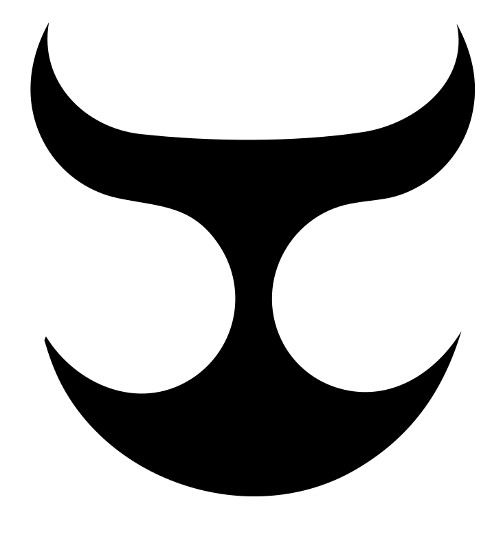 Taurus Bull Horns Mark