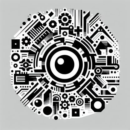 Technology Eye Emblem