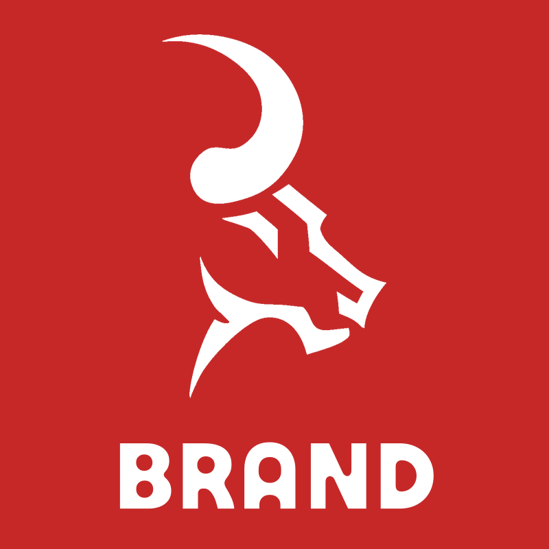 Tribal Bull Head Badge preview