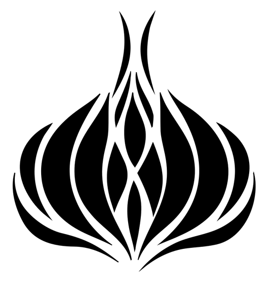 Tribal Garlic Bulb Mark