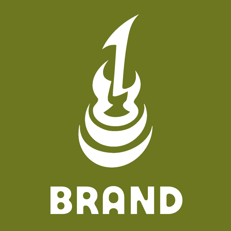 Tribal Guitar Flame Crest preview