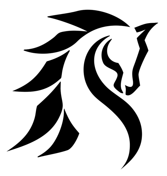 Tribal Horse Head Mark