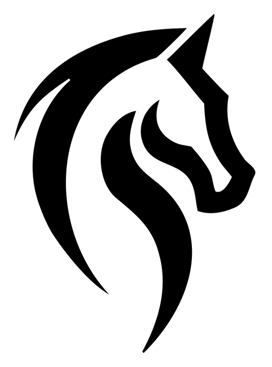 Tribal Horse Head Mark