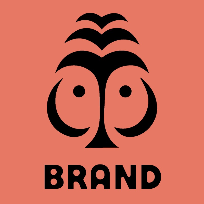 Tribal Owl Face Badge preview