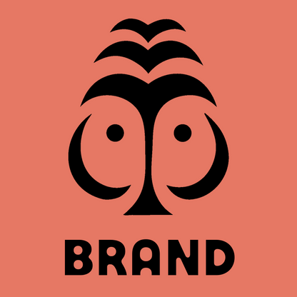 Tribal Owl Face Badge preview