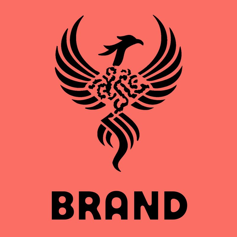 Tribal Phoenix Spread Eagle Crest preview