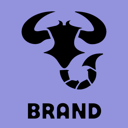 Tribal Scorpio Bull Icon preview