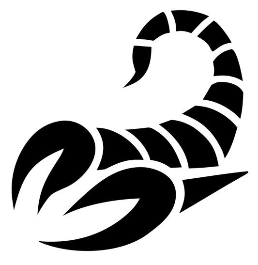 Tribal Scorpion Stinger Crest