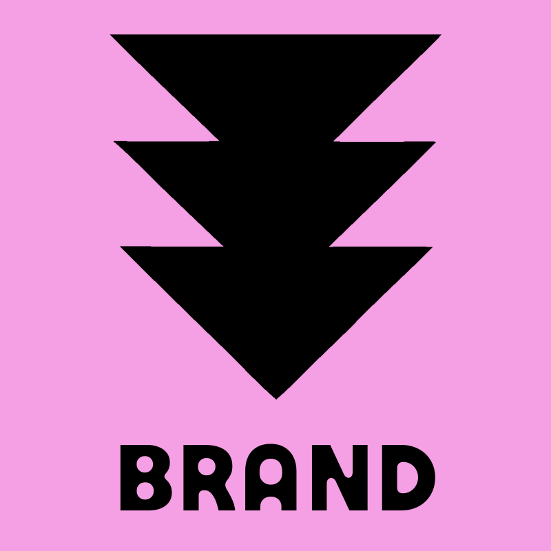 Triple Arrow Downward Badge preview