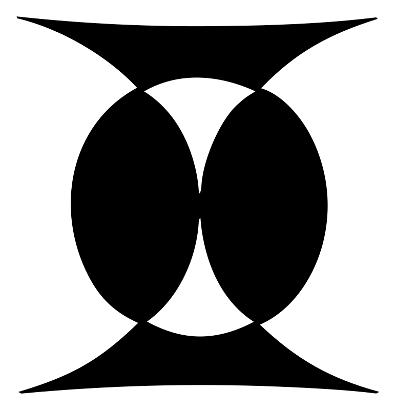 Twin Oval Gemini Crest