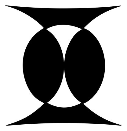 Twin Oval Gemini Crest