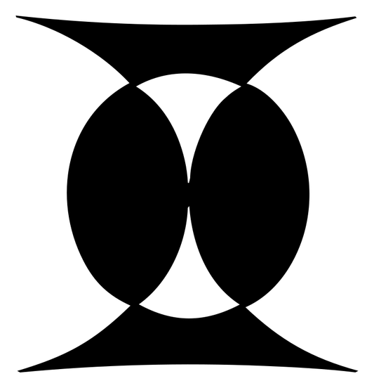 Twin Oval Gemini Crest