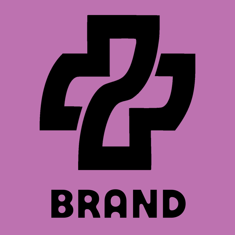 Twisted Cross Negative Space Mark preview