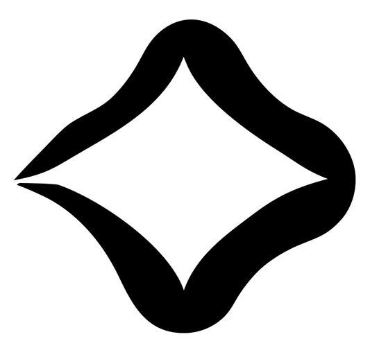 Twisted Diamond Ribbon Logo