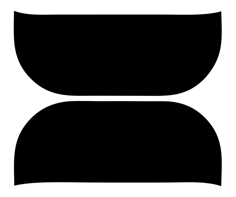 Two-Piece Sushi Roll Logo
