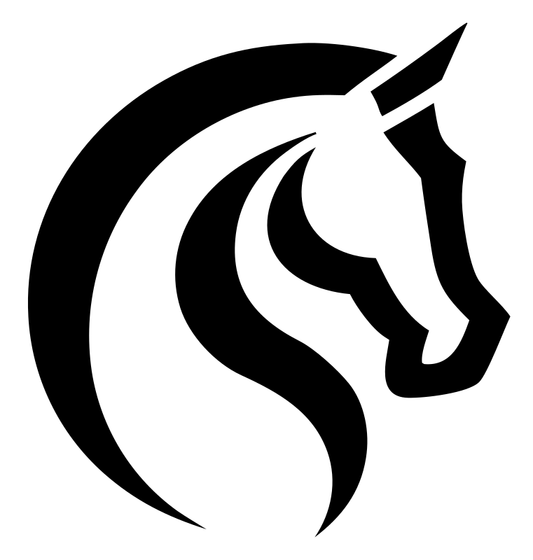 Unicorn Head Circular Mark