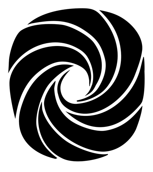 Vortex Spiral Drop Icon