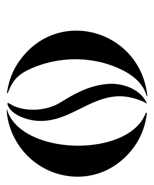 Wave Circle Bean Mark