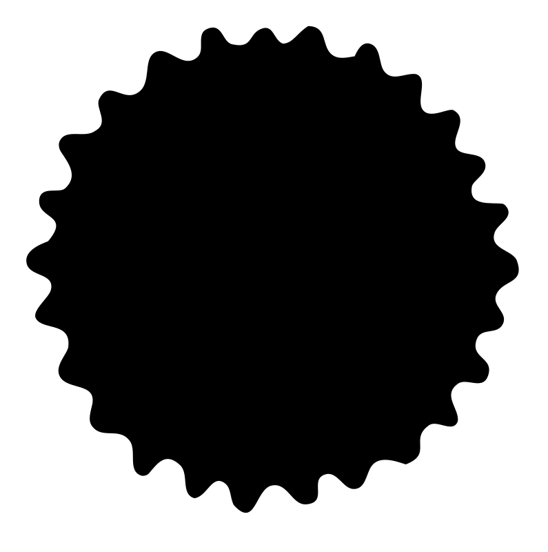 Wavy Starburst Badge