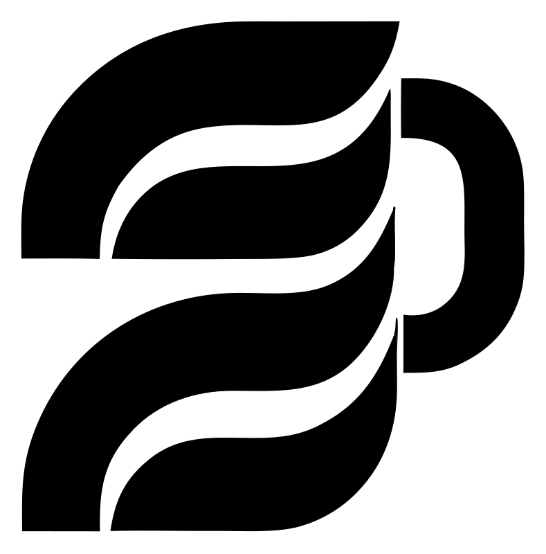 Wavy Steam Mug Logo