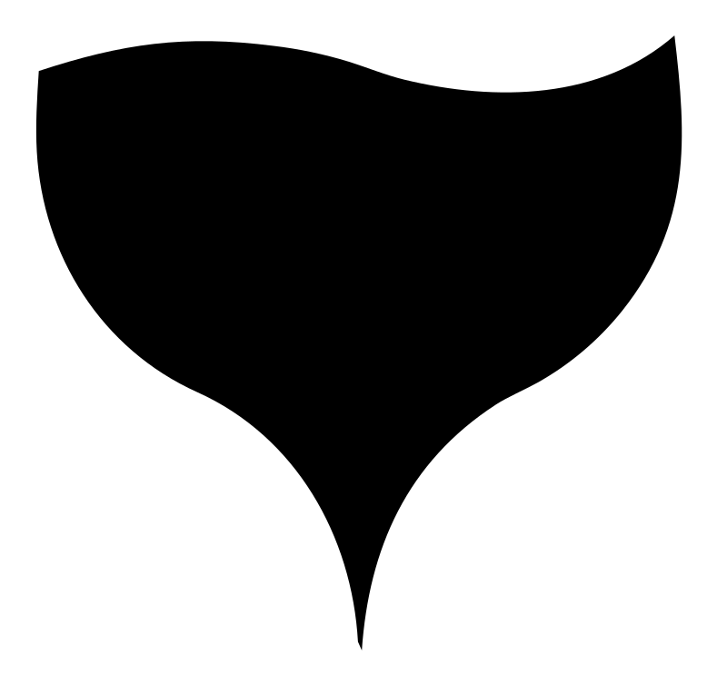 Whale Tail Silhouette Mark