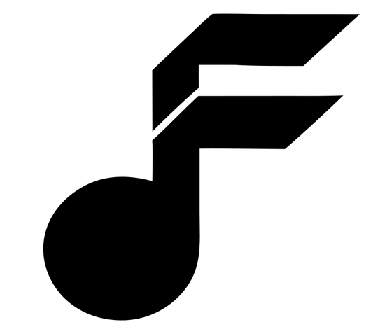 Winged Music Note Mark